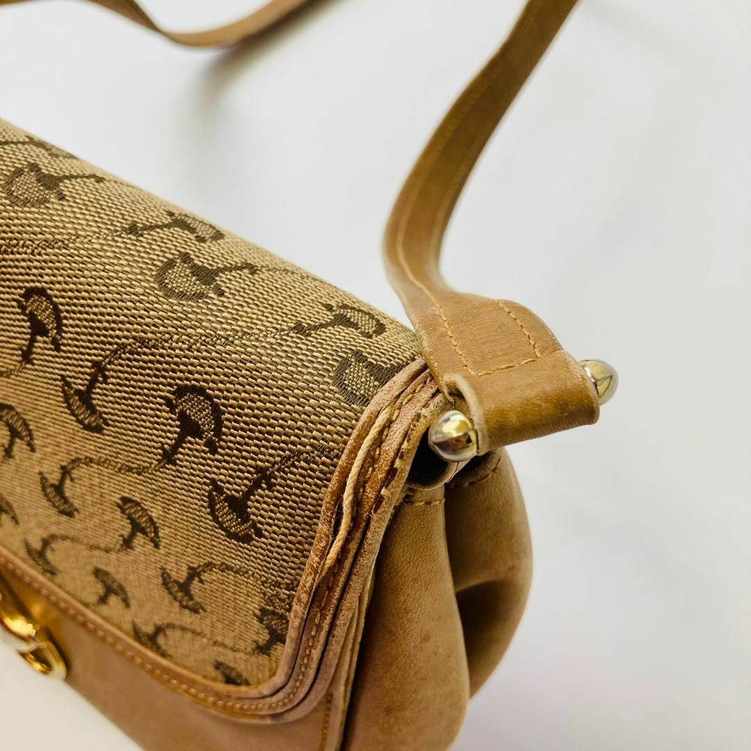 Gucci(グッチ)の70s OLD GUCCI ホースビット柄 ヴィンテージ ショルダーバッグ レディースのバッグ(ショルダーバッグ)の商品写真