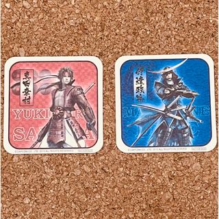 カプコン(CAPCOM)の【戦国BASARA】非売品コースター2枚(その他)