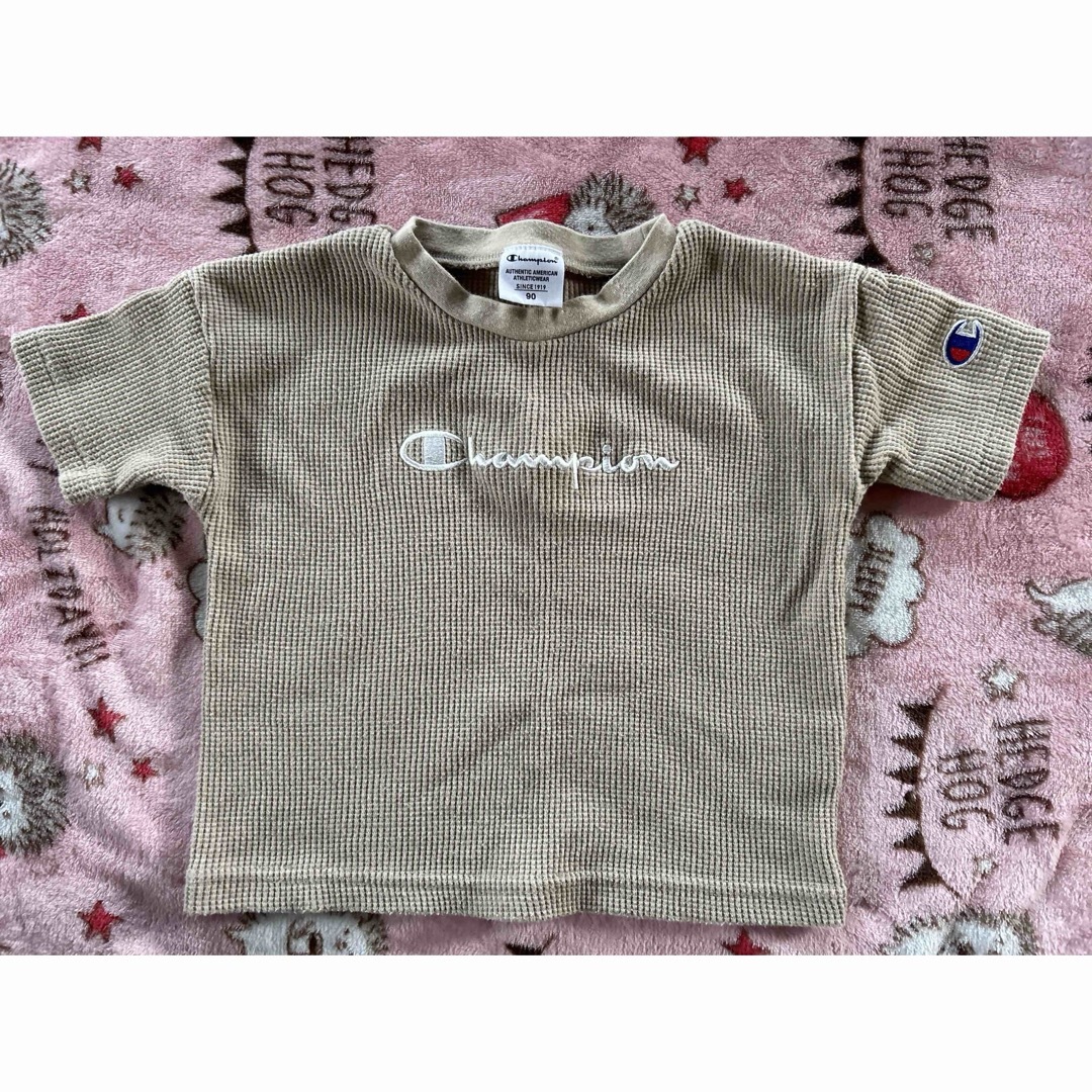 Champion(チャンピオン)のchampion半袖 キッズ/ベビー/マタニティのキッズ服男の子用(90cm~)(Tシャツ/カットソー)の商品写真