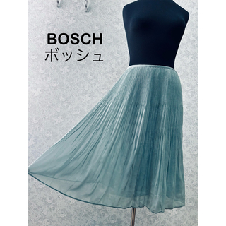 ボッシュ(BOSCH)のボッシュ　BOSCH フレアスカート　日本製　大人可愛い　エレガント(ひざ丈スカート)