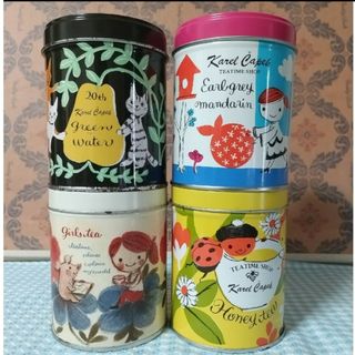 カレルチャペック(KarelCapek)のカレルチャペック紅茶店　紅茶空き缶　4点(その他)