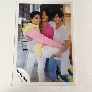 ヘイセイジャンプ(Hey! Say! JUMP)の岡本圭人　知念侑李　山田涼介　公式写真(アイドルグッズ)