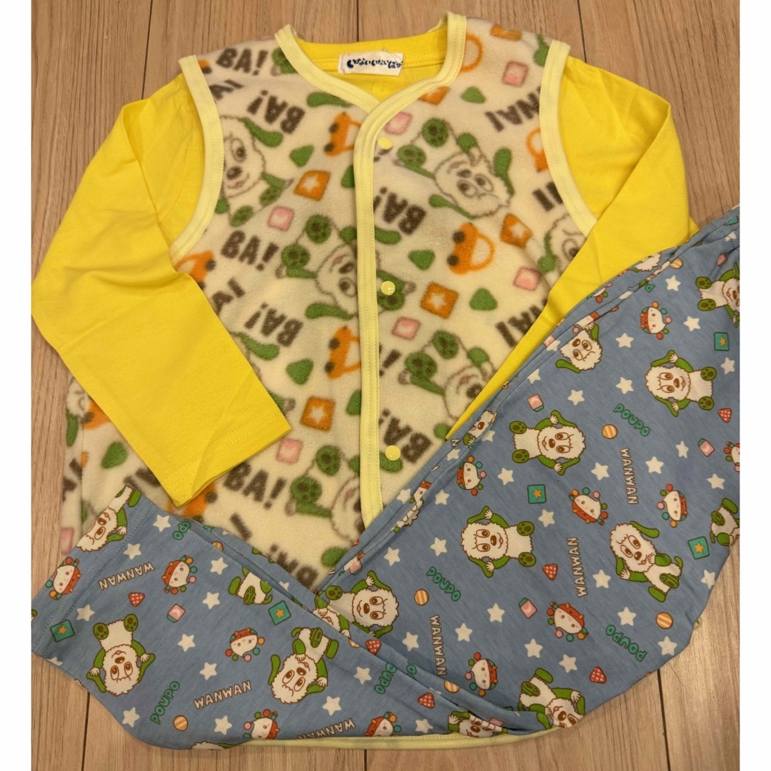 しまむら(シマムラ)の　いなあいないばあ　パジャマ　セット　100 キッズ/ベビー/マタニティのキッズ服男の子用(90cm~)(パジャマ)の商品写真