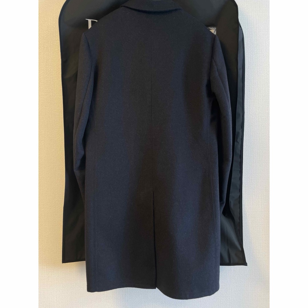 DIOR HOMME(ディオールオム)のディオールオム　チェスターコート　ロングジャケット　46 メンズのジャケット/アウター(チェスターコート)の商品写真