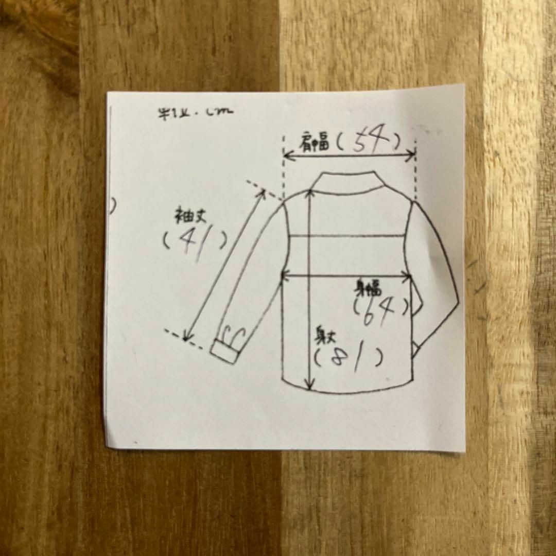 LOWRYS FARM(ローリーズファーム)のyuw ローリーズファーム 【未使用品】  ターンバック BIG シャツ ブルー レディースのトップス(シャツ/ブラウス(半袖/袖なし))の商品写真