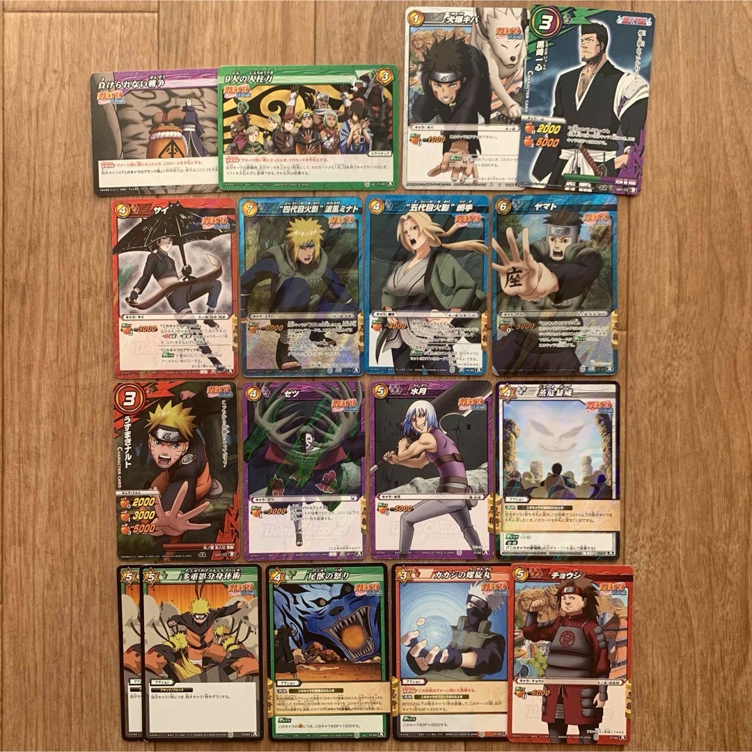 ナルト ブリーチ ミラクルバトルカードダス SR レア キラ カード ナルト ブリーチ ミラクルバトルカードダス SR レア キラ カード
