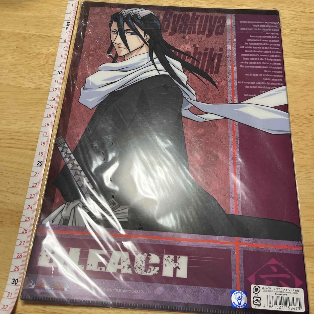 BLEACH クリアファイル　2枚組 エンタメ/ホビーのアニメグッズ(クリアファイル)の商品写真