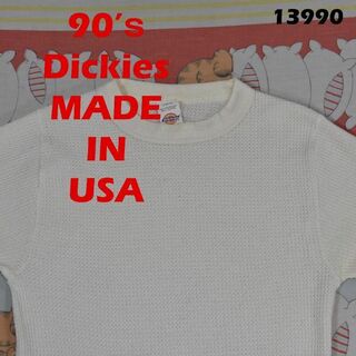ディッキーズ(Dickies)のディッキーズ サーマルTシャツ 13990c USA製 Dikeis 00 80(Tシャツ/カットソー(七分/長袖))