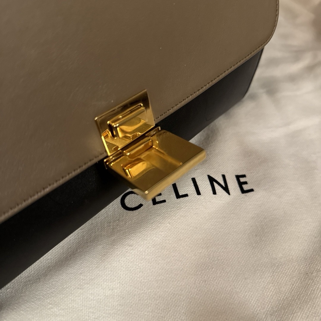 CELINE - 【希少】CELINE セリーヌ トラペーズ ベージュ CELINE - 【希少】CELINE セリーヌ トラペーズ ベージュ