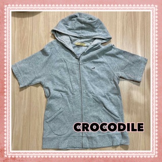 クロコダイル(Crocodile)のcrocodile 半袖パーカー(パーカー)