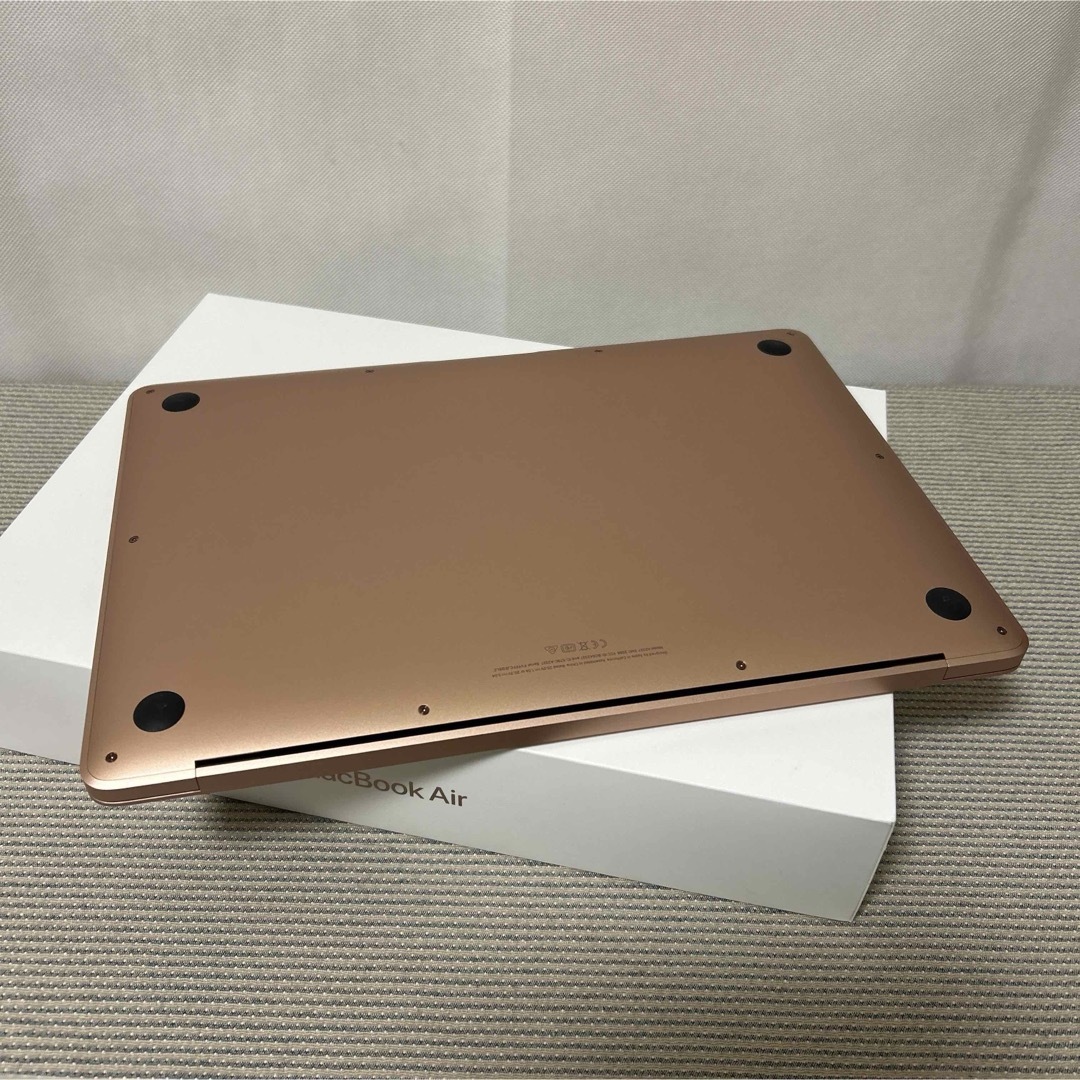 Mac (Apple)(マック)のApple MacBook Air 2020 M1 GOLD フルカバーセット♪ スマホ/家電/カメラのPC/タブレット(ノートPC)の商品写真