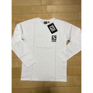 サロモン(SALOMON)のSALOMON サロモン　ロンT  白　M(Tシャツ/カットソー(七分/長袖))