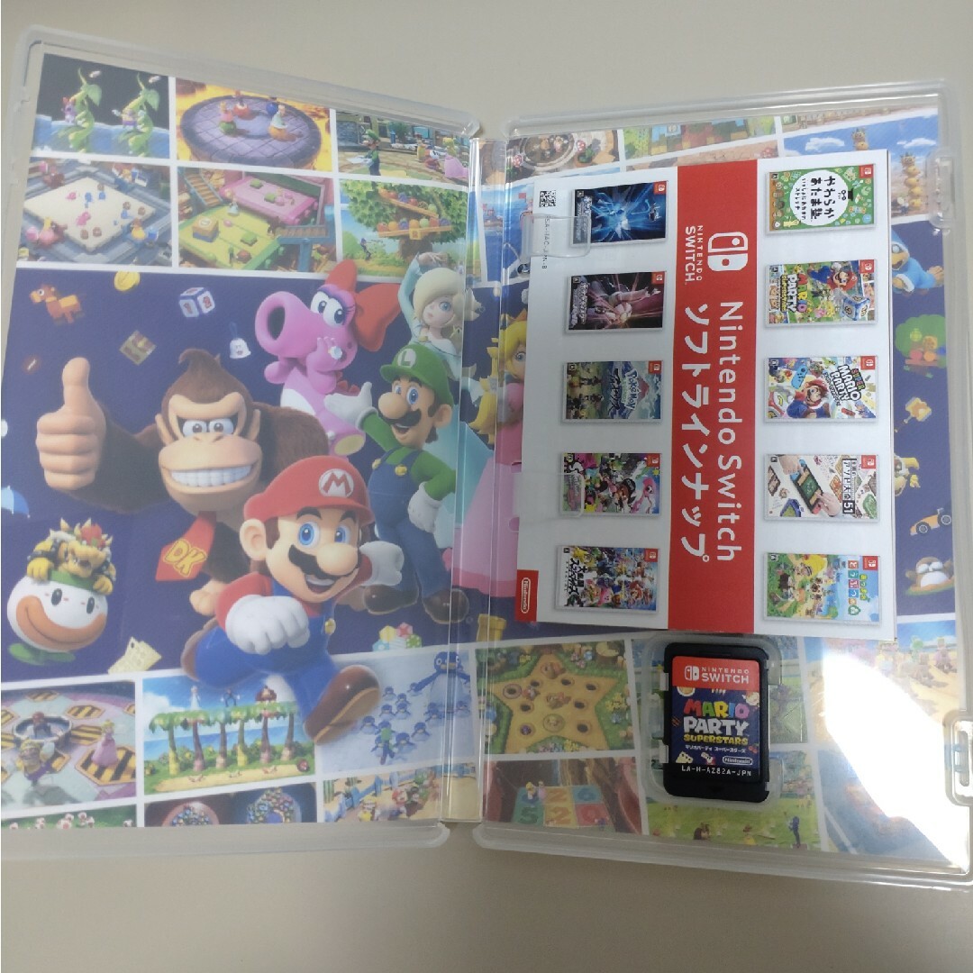Nintendo Switch(ニンテンドースイッチ)のNintendo Switchソフト マリオパーティ スーパースターズ エンタメ/ホビーのゲームソフト/ゲーム機本体(家庭用ゲームソフト)の商品写真