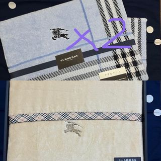 バーバリー(BURBERRY)の新品未使用 Burberry 毛布　タオルケット　セット(毛布)