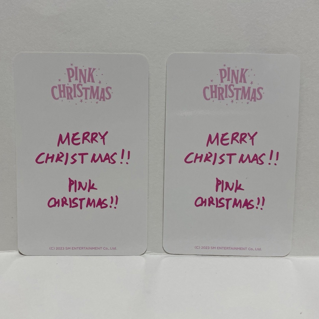 EXO(エクソ)の【EXO】PINK CHRISTMAS チェン　ジョンデ　トレカ　フォトカード エンタメ/ホビーのタレントグッズ(アイドルグッズ)の商品写真