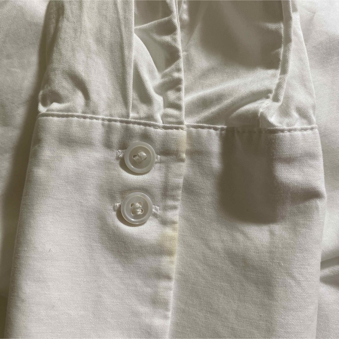 ZARA(ザラ)のZARA 裾変形白シャツ レディースのトップス(シャツ/ブラウス(長袖/七分))の商品写真
