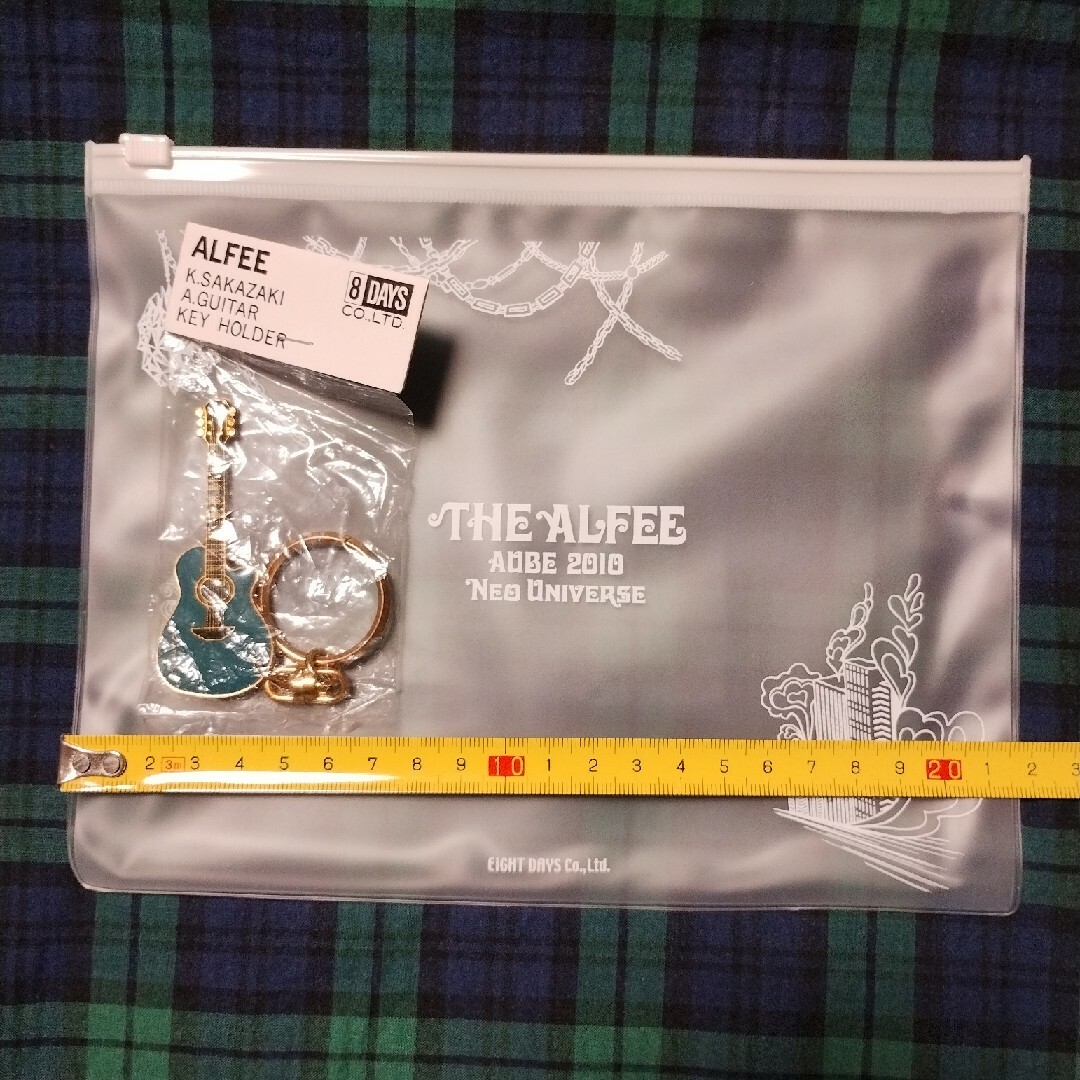 新品未使用☆THE ALFEEグッズ☆キーホルダー＆ビニールケース☆アルフィー エンタメ/ホビーのタレントグッズ(ミュージシャン)の商品写真