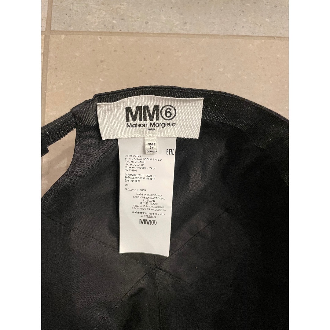 MM6(エムエムシックス)の【超美品】mm6 Maison Margiela CAP メンズの帽子(キャップ)の商品写真