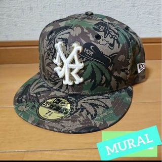 ニューエラー(NEW ERA)の美品レア　MIGHTY JAM ROCK　ニューエラ　MURAL NEW ERA(キャップ)