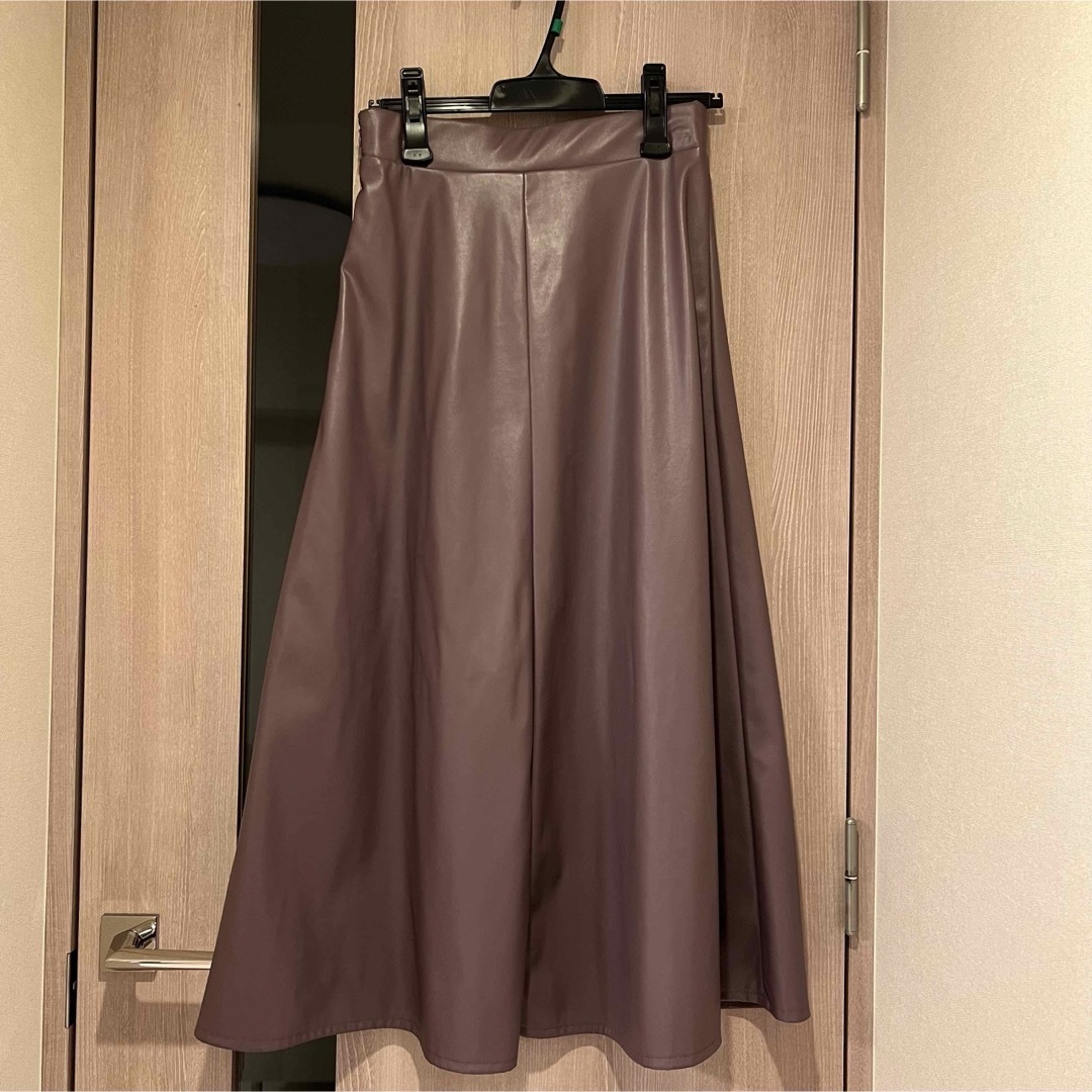GRL(グレイル)のGRL レザーフレアスカート[k8059v] レディースのスカート(ロングスカート)の商品写真