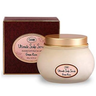 サボン(SABON)の新品　国内正規店購入　SABON  ヘッドスクラブ グリーン・ローズ　300g(ヘアケア)