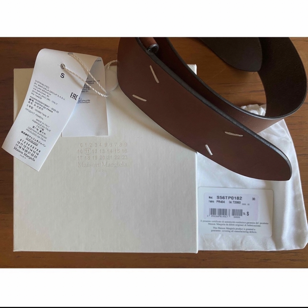 Maison Martin Margiela(マルタンマルジェラ)のMAISON MARGIELA#マルジェラ#4ステッチベルト レディースのファッション小物(ベルト)の商品写真