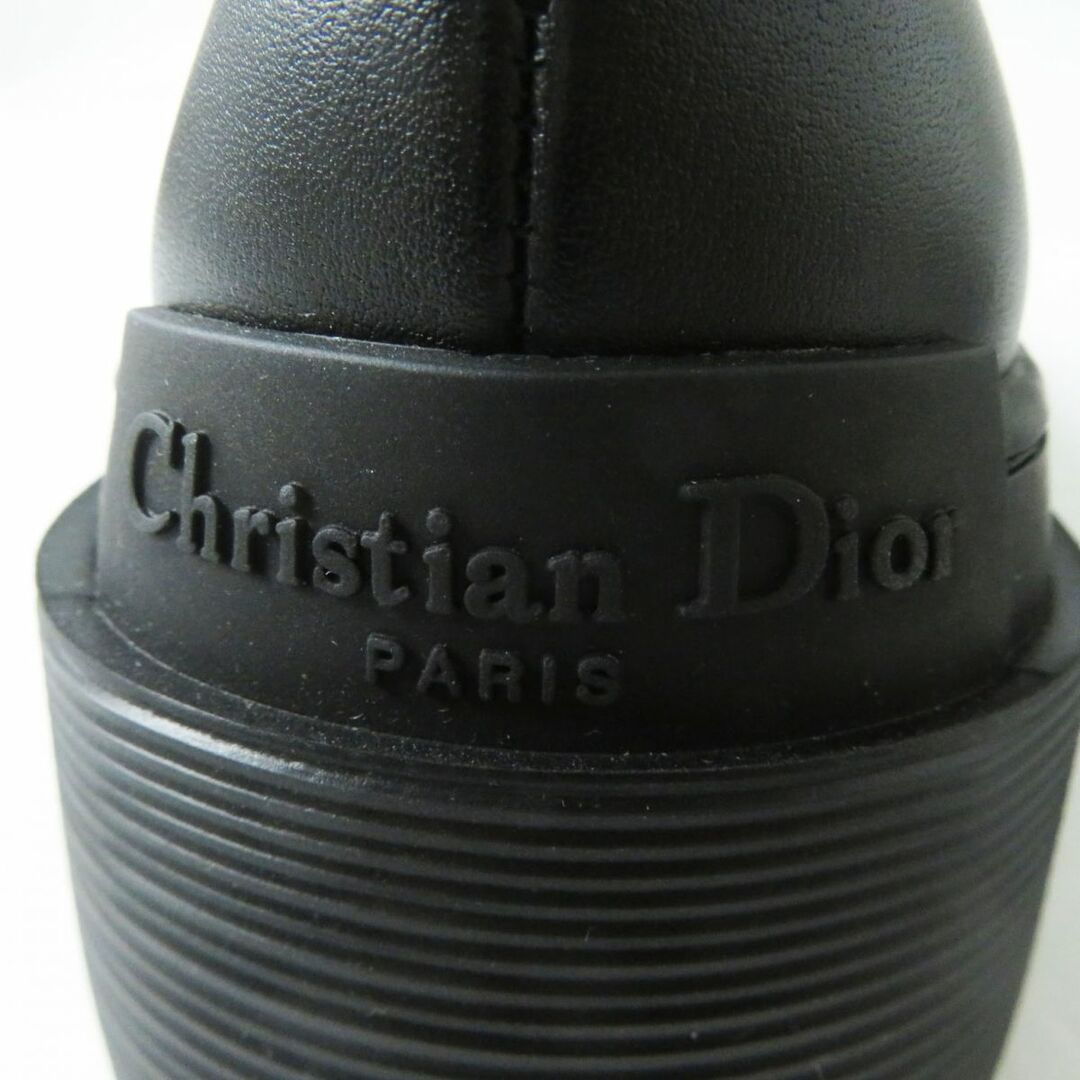 Christian Dior(クリスチャンディオール)の未使用品◎クリスチャンディオール KDP951VSO20X37 D-DOLL2.0 レディース バイカラー 厚底 ローファー／シューズ ブラック×ホワイト 37 箱 レディースの靴/シューズ(ローファー/革靴)の商品写真