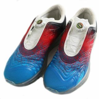 グッチ(Gucci)の美品●GUCCI グッチ 634298 ULTRAPACE R/ウルトラペースR グラデーション GGロゴ入り ローカットスニーカー マルチカラー 9 1/2 イタリア製(スニーカー)