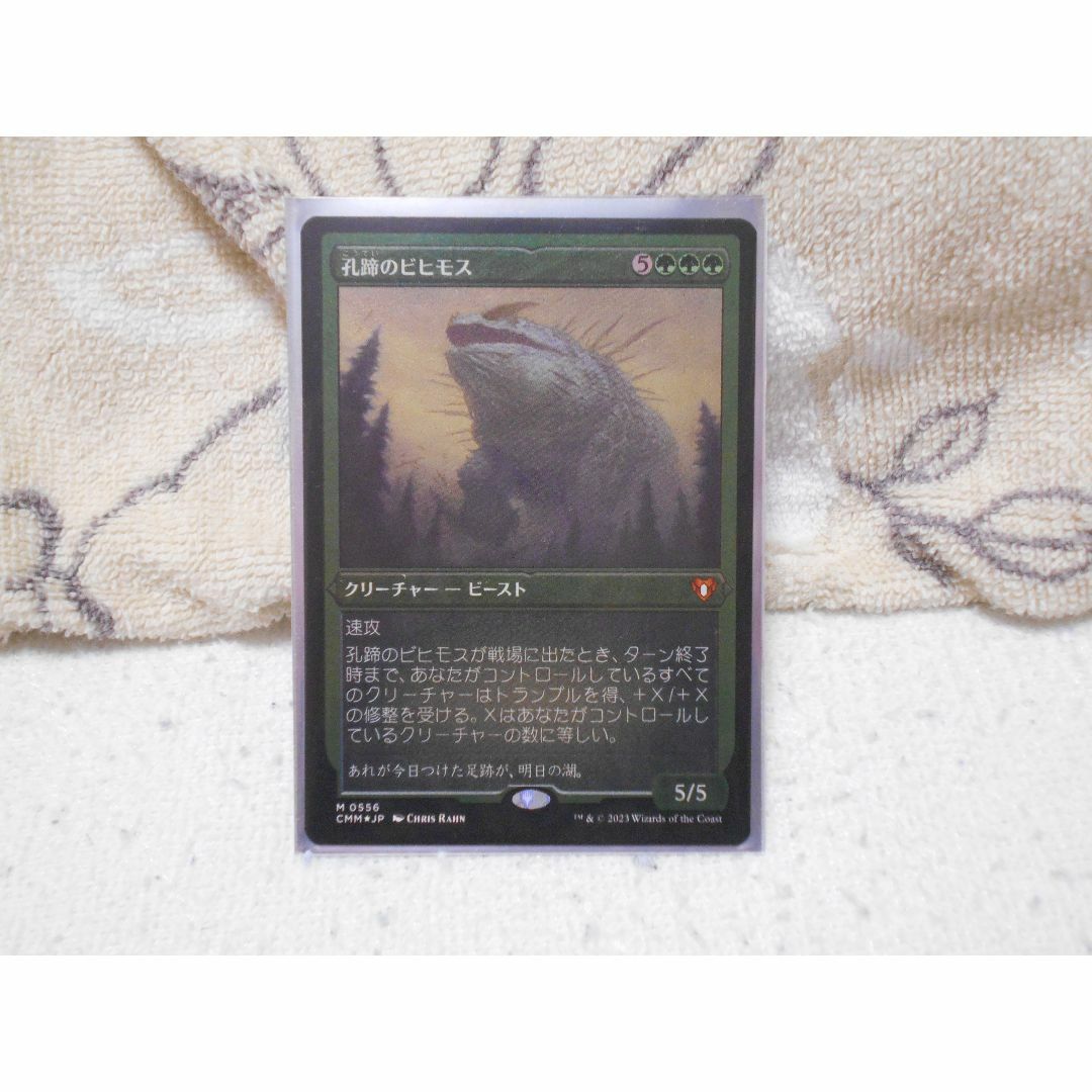 孔蹄のビヒモス 日本語 MTG CMM EF | フリマアプリ ラクマ