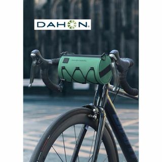 ダホン(DAHON)の【DAHON】　フロントファッションバッグ　ショルダーバッグ　2.2L　緑色(バッグ)