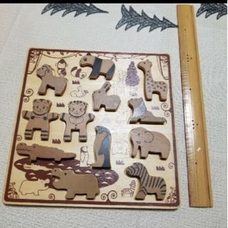 しまじろう 木製 パズル(知育玩具)