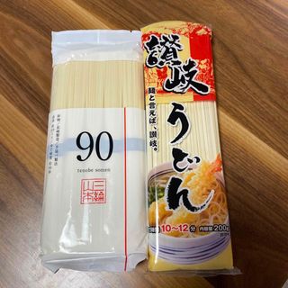 ミワヤマモト(三輪山本)の三輪山本　手延べそうめん　250g 1袋　＋　讃岐うどん　干しめん　200g(乾物)