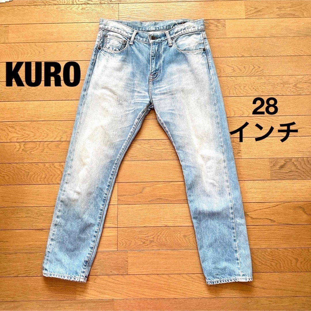 KURO(クロ)のKURO デニムジーンズ デンプシー レディースのパンツ(デニム/ジーンズ)の商品写真