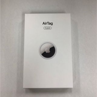 アップル(Apple)の【新品】AirTag 4pack Apple MX542ZP/A 4コ　本体　(その他)