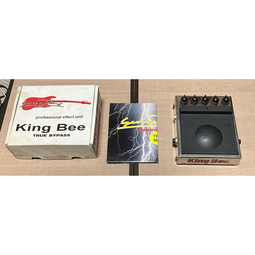 希少 GEORGE DENNIS King Bee Distortion 楽器のギター(エフェクター)の商品写真