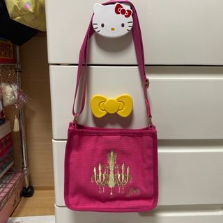 プッシュポップ バッグ ポテト ハンバーガー ショルダーバッグ 子供