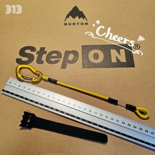 313 バートン　永久保証　ステップオン　レバーワイヤーケーブル　stepon(バインディング)