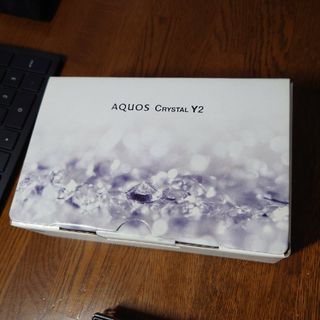 ymobile aquos crystal y2 403sh ターコイズ中古美品(スマートフォン本体)