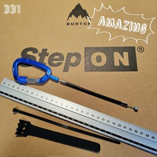 331 バートン　永久保証　ステップオン　レバーワイヤーケーブル　stepon(バインディング)