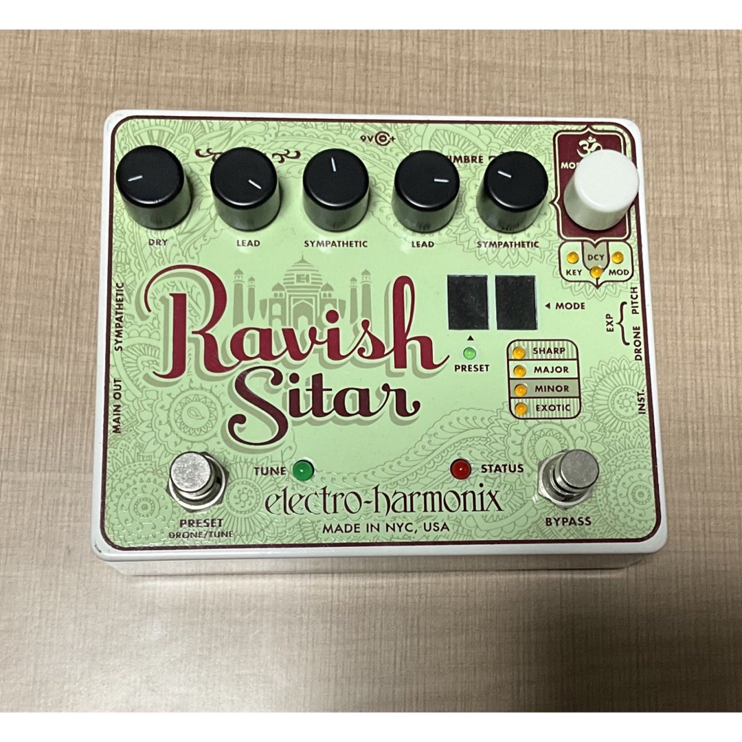 希少 electro harmonix ravish sitar 楽器のギター(エフェクター)の商品写真