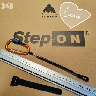 343 バートン　永久保証　ステップオン　レバーワイヤーケーブル　stepon(バインディング)