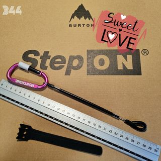 344 バートン　永久保証　ステップオン　レバーワイヤーケーブル　stepon(バインディング)