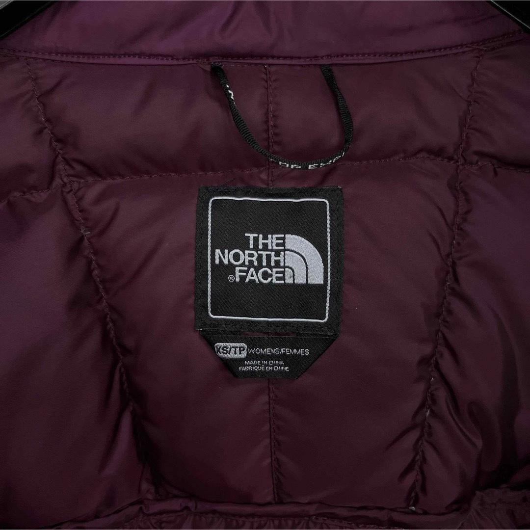 THE NORTH FACE(ザノースフェイス)の美品人気 ノースフェイス ダウンコート レディースXS 600FP フード着脱可 レディースのジャケット/アウター(ダウンコート)の商品写真