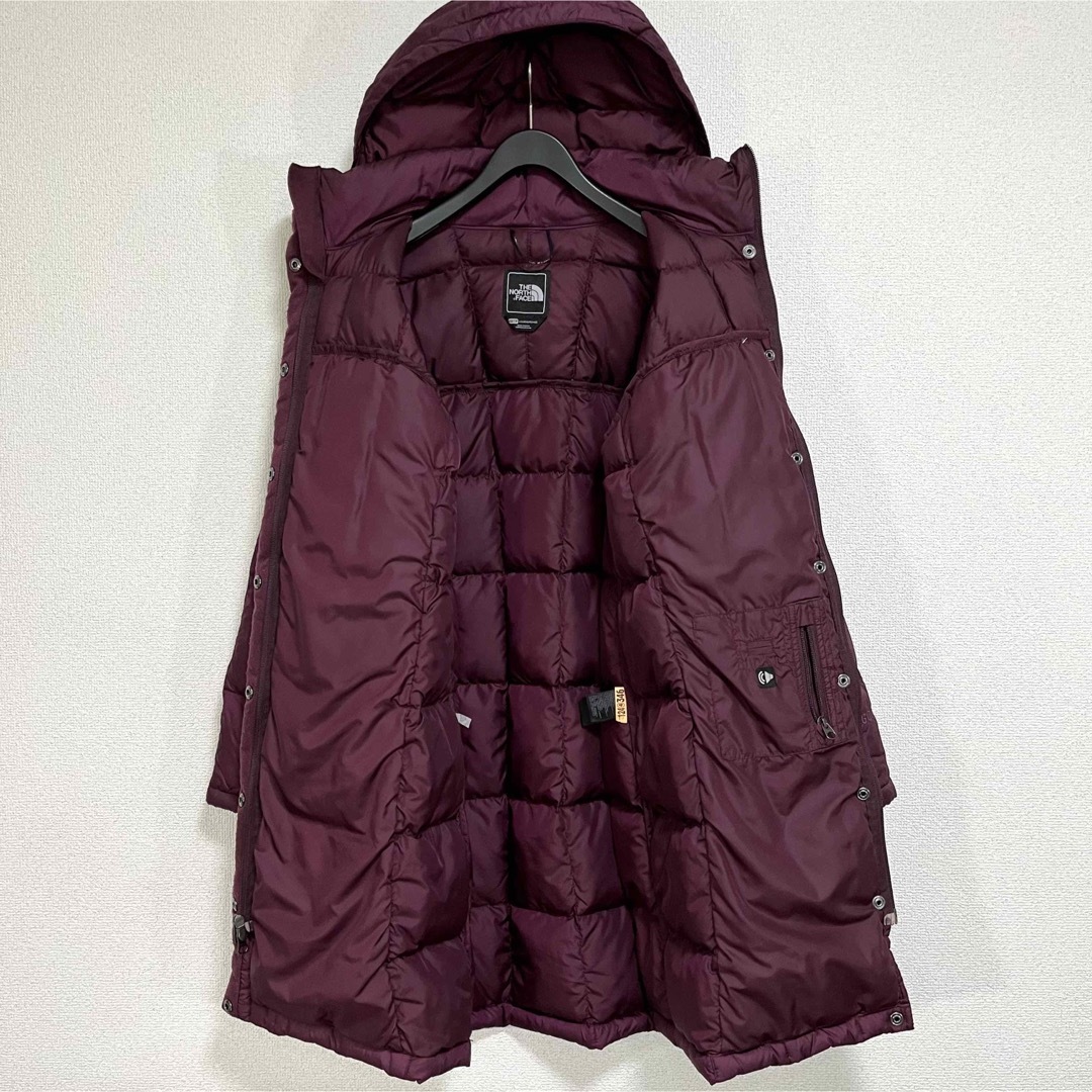 THE NORTH FACE(ザノースフェイス)の美品人気 ノースフェイス ダウンコート レディースXS 600FP フード着脱可 レディースのジャケット/アウター(ダウンコート)の商品写真