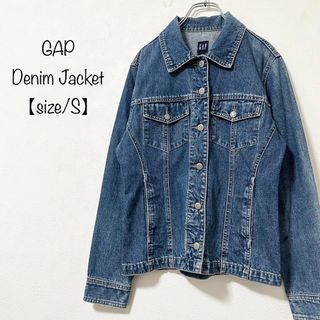 ギャップ(GAP)の美品★GAP/ギャップ★Gジャン★デニムジャケット★ブルー/青★状態良好★S(Gジャン/デニムジャケット)