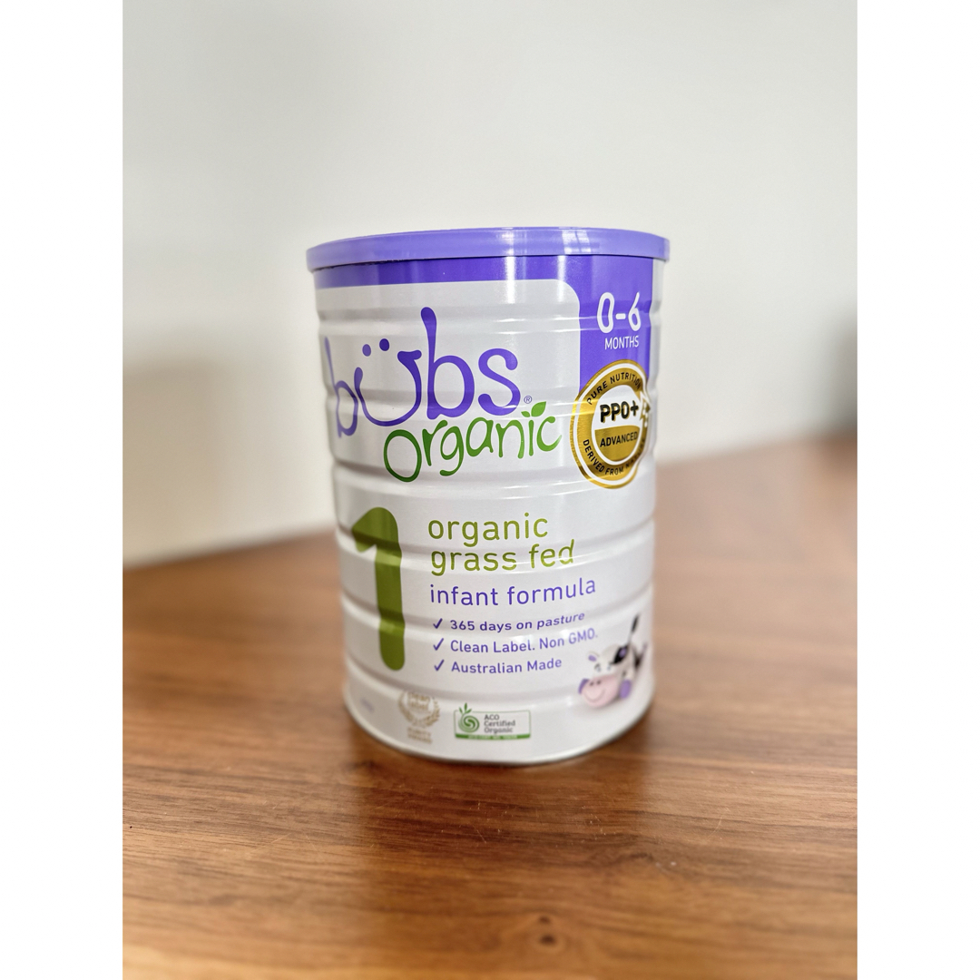 Bubs バブス オーガニック Organic 粉ミルク ステップ1 2缶セット Bubs バブス オーガニック Organic 粉ミルク ステップ1 2缶セット
