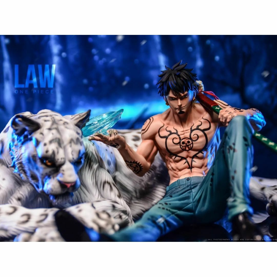 ワンピース トラファルガー・ロー ユキヒョウ ガレージキット ワンピース トラファルガー・ロー ユキヒョウ ガレージキット