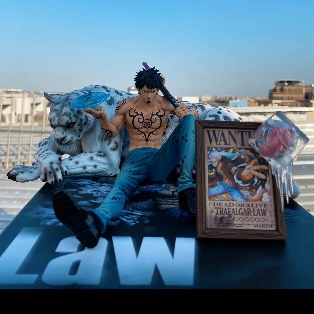 ワンピース トラファルガー・ロー ユキヒョウ ガレージキット ワンピース トラファルガー・ロー ユキヒョウ ガレージキット