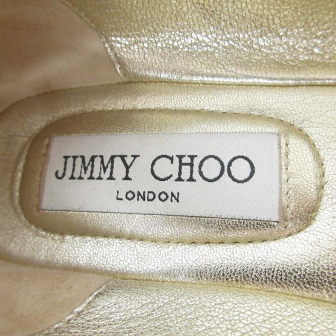 JIMMY CHOO(ジミーチュウ)のジミーチュウ スエードレザー パンプス シューズ 23cm グレー系 IBO47 レディースの靴/シューズ(ハイヒール/パンプス)の商品写真