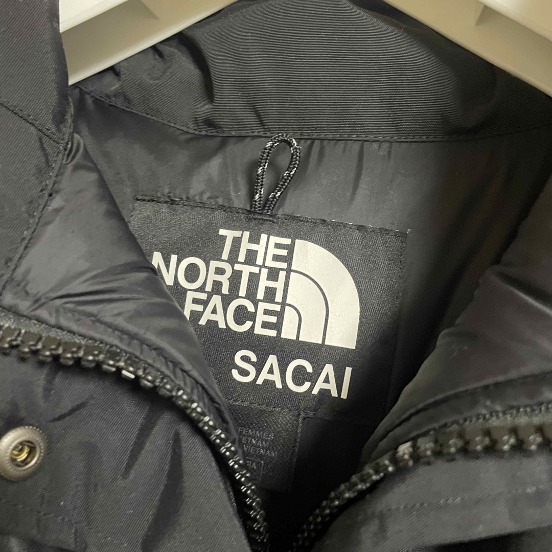 THE NORTH FACE(ザノースフェイス)の【未使用】THE NORTH FACE×sacai BOMBER JACKET レディースのジャケット/アウター(ダウンジャケット)の商品写真